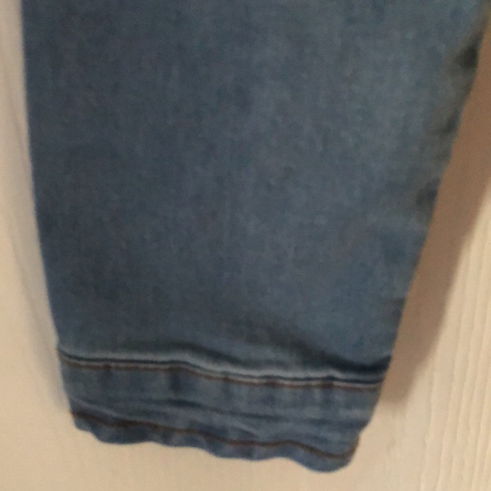 Women’s blue age button Jean stretchy jacket - Picture 15 of 16